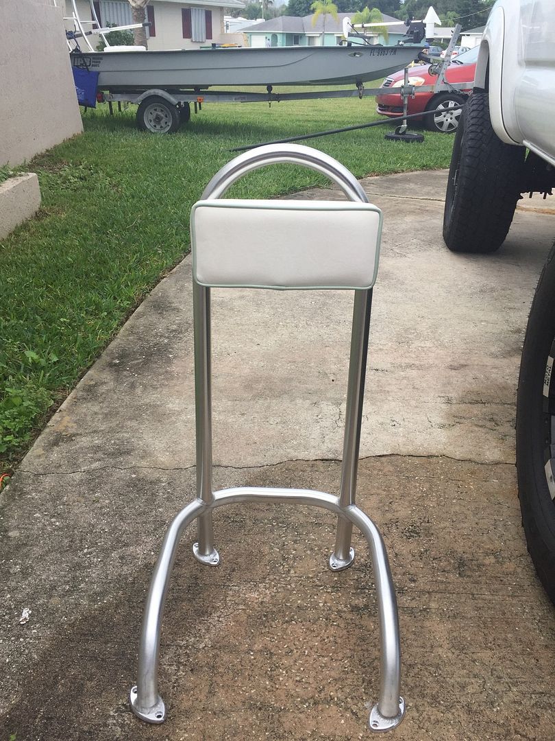 Grab bar/cooler caddy Dedicated To The Smallest Of Skiffs